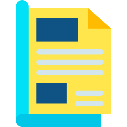 zeitschrift Generic color fill icon