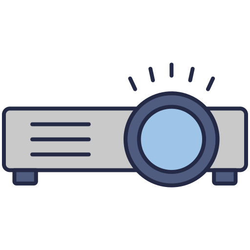 Projector Generic color outline icon