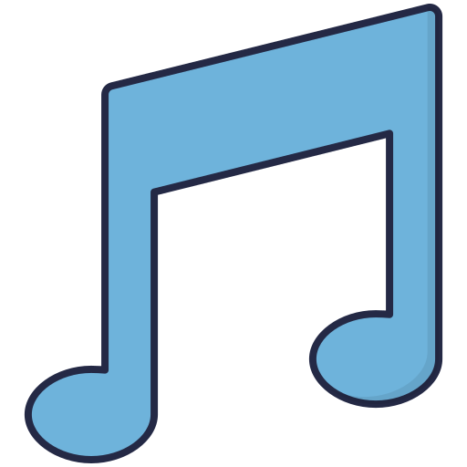 Music note Generic color outline icon