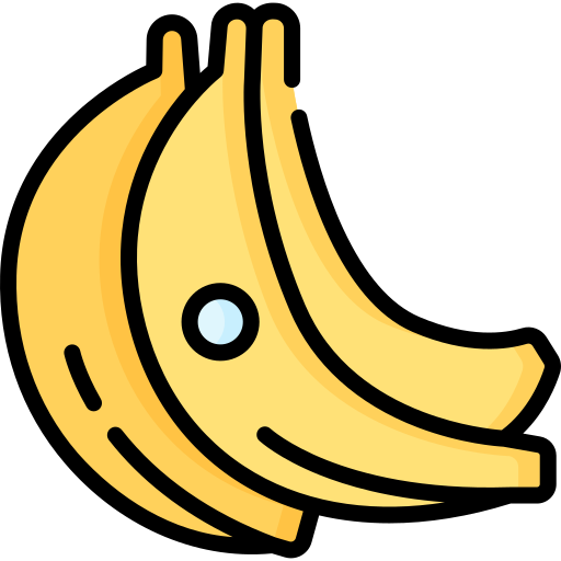 banana Special Lineal color icono