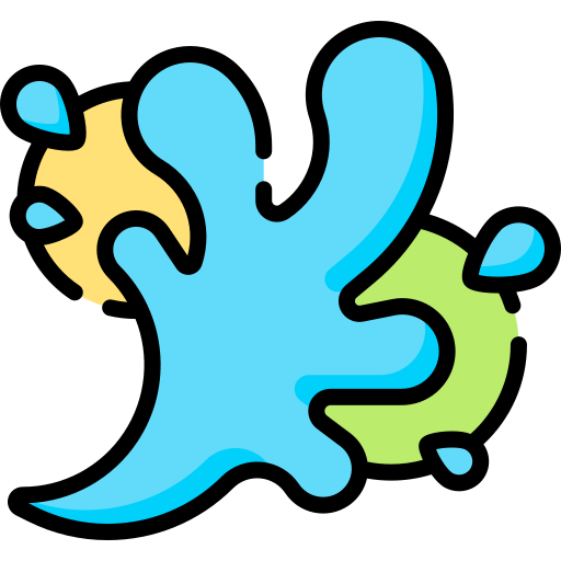 Water splash Special Lineal color icon