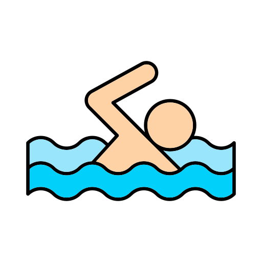 Swimming Generic color lineal-color icon