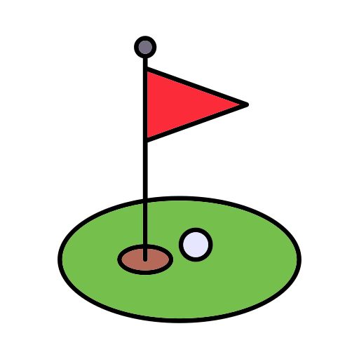 golf Generic color lineal-color ikona