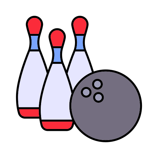 bowling Generic color lineal-color Icône