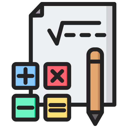 Mathematics Generic color lineal-color icon