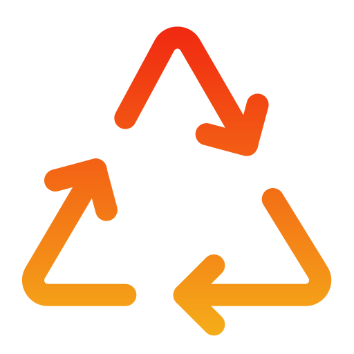 recycling Generic gradient outline icon