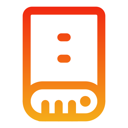 ssd Generic gradient outline icon