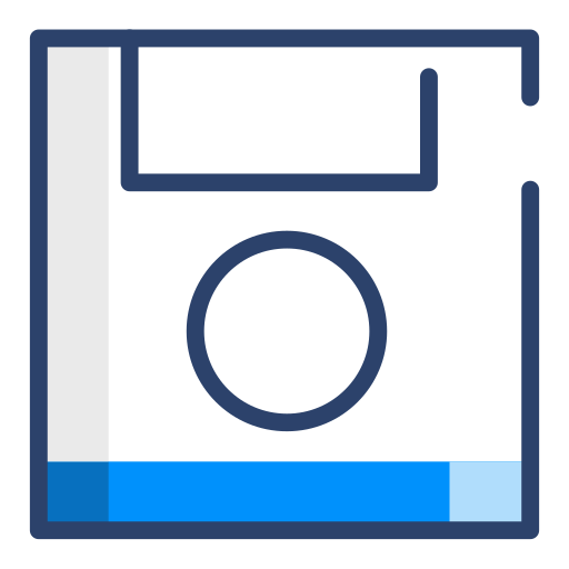 unidad portátil Generic color lineal-color icono