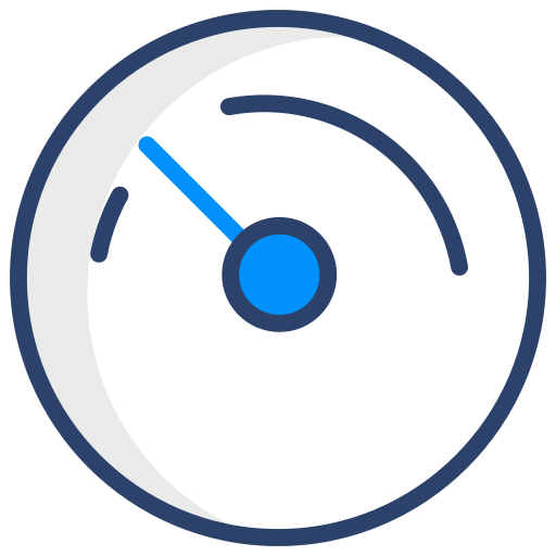 snelheidsmeter Generic color lineal-color icoon