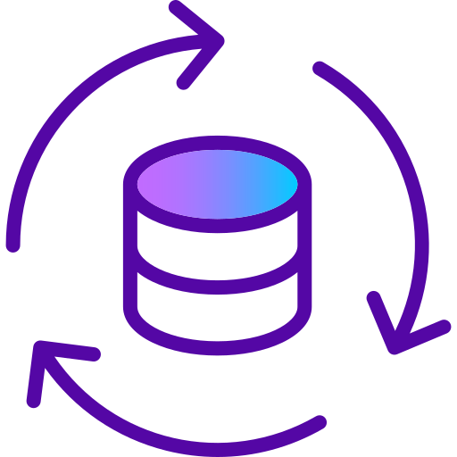 recycling Generic gradient lineal-color icoon