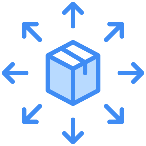 분포 Generic color lineal-color icon