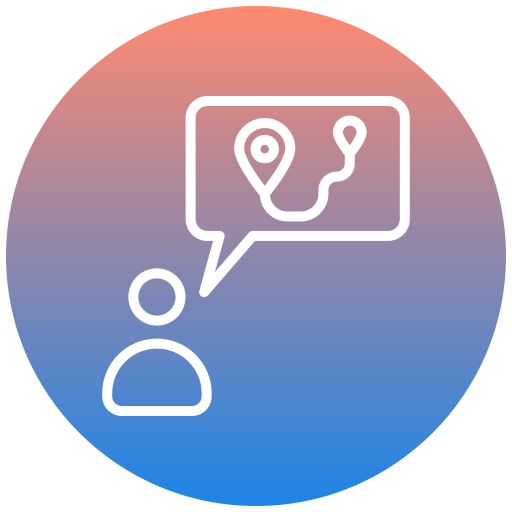 Mind map Generic gradient fill icon