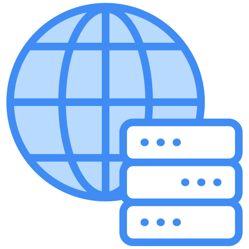 Global database Generic color lineal-color icon