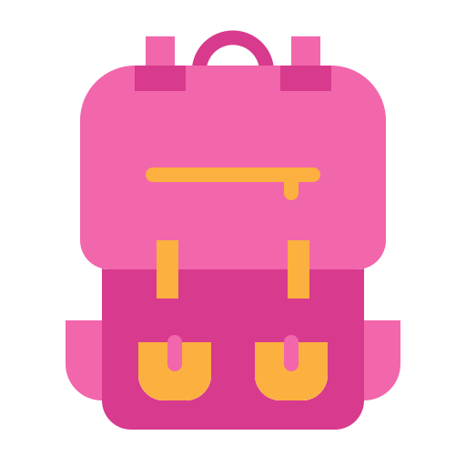 Backpacker Generic color fill icon