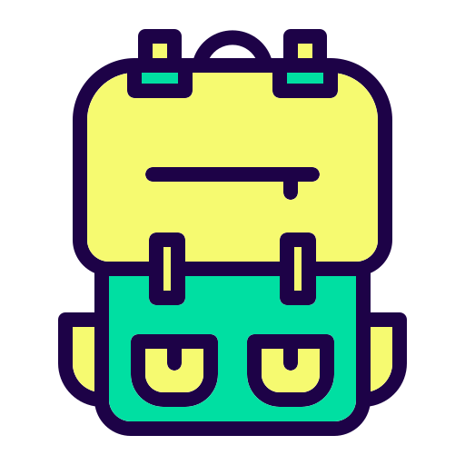 Backpacker Generic color lineal-color icon