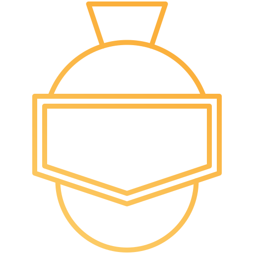 Knight Generic gradient outline icon