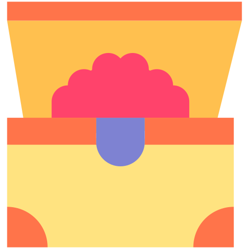 宝物 Generic color fill icon