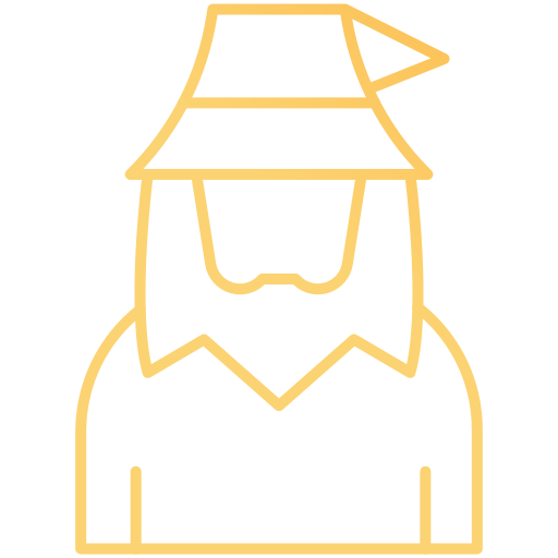 Wizard Generic gradient outline icon
