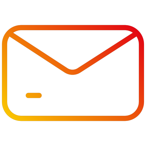 email Generic gradient outline icon