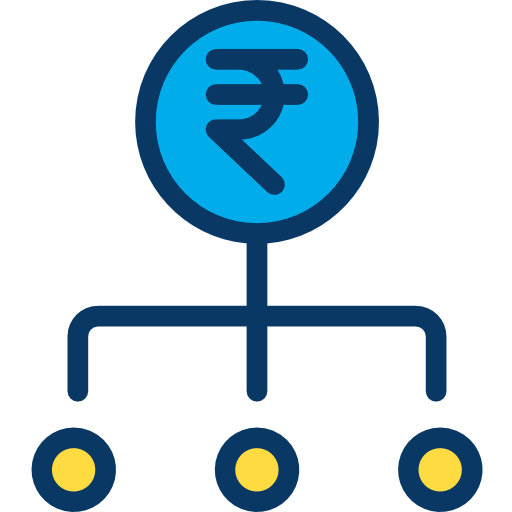 rupia Kiranshastry Lineal Color icono