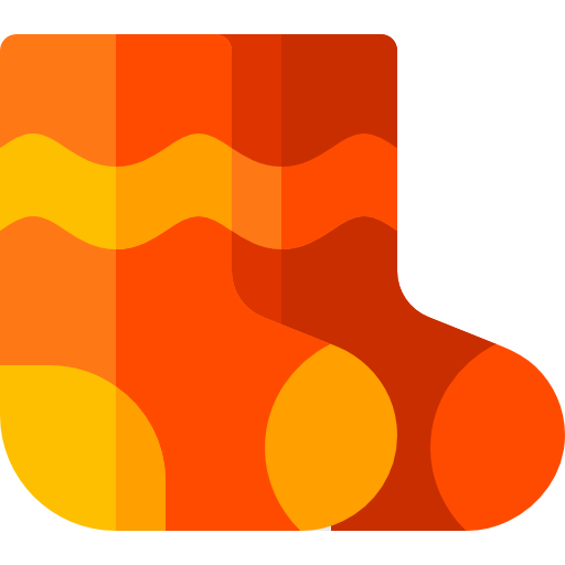 sokken Basic Rounded Flat icoon