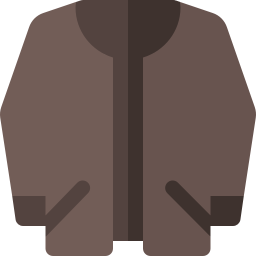 sweter rozpinany Basic Rounded Flat ikona