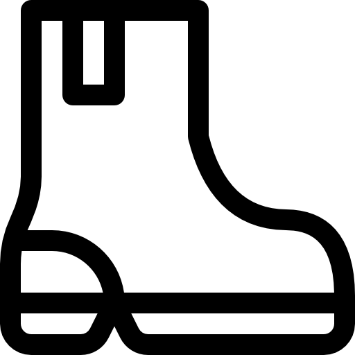 stivali Basic Rounded Lineal icona