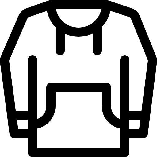 felpa Basic Rounded Lineal icona
