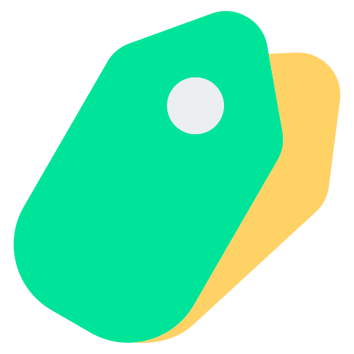 preisschild Generic color fill icon