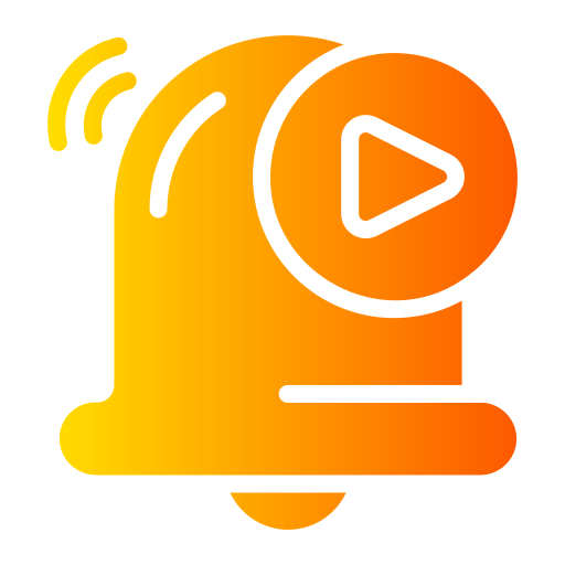 Video play Generic gradient fill icon