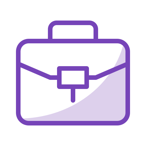 Briefcase Generic color lineal-color icon