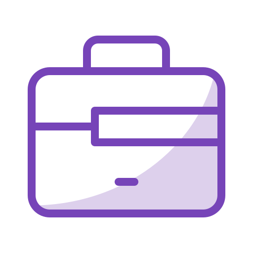 Briefcase Generic color lineal-color icon