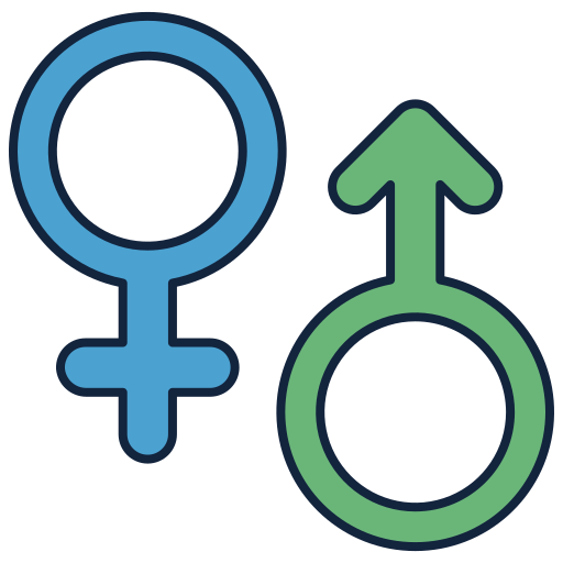 Sex Generic color lineal-color icon