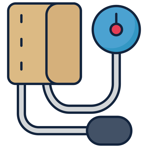 medidor de presión arterial Generic color lineal-color icono