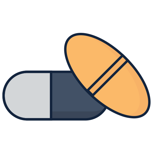 médicament Generic color lineal-color Icône