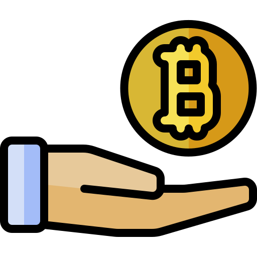 bitcoin Generic color lineal-color icon