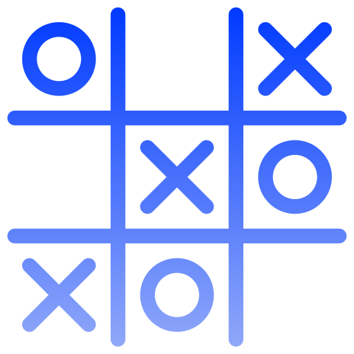 Tic tac toe Generic gradient outline icon