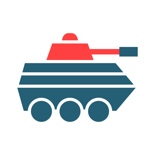 tanque Generic color fill icono