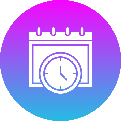 Deadline Generic gradient fill icon