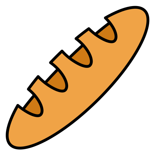 Baguette Generic color lineal-color icon