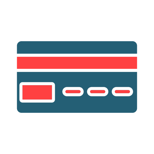Debit card Generic color fill icon