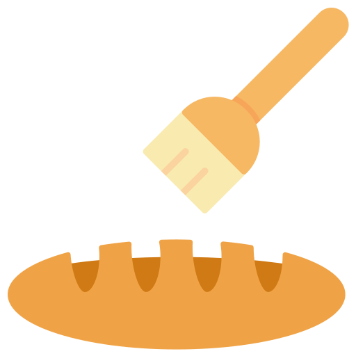 brocha de pastelería Generic color fill icono