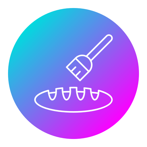 Pastry brush Generic gradient fill icon