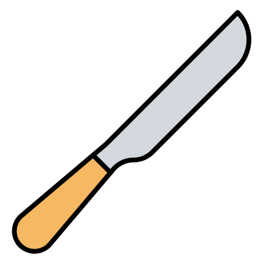 Bread knife Generic color lineal-color icon