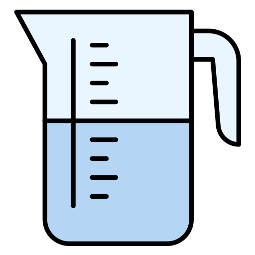 Измерительная чашка Generic color lineal-color иконка