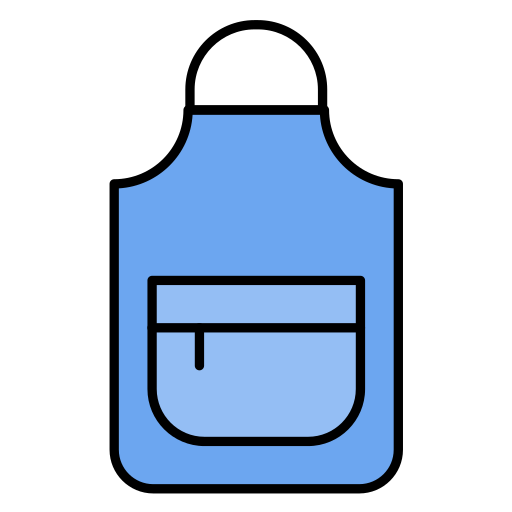 Apron for kitchen Generic color lineal-color icon