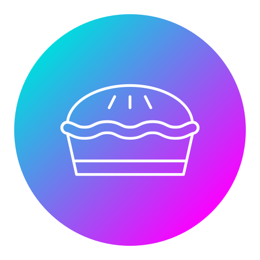ciasto Generic gradient fill ikona