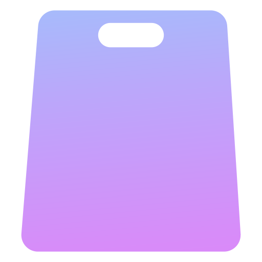 plastic tas Generic gradient fill icoon