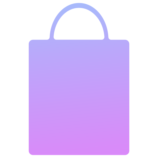 Shopping bag Generic gradient fill icon