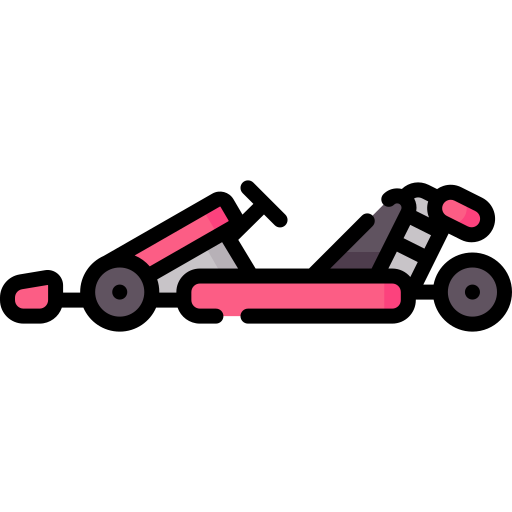 Go kart Special Lineal color icon